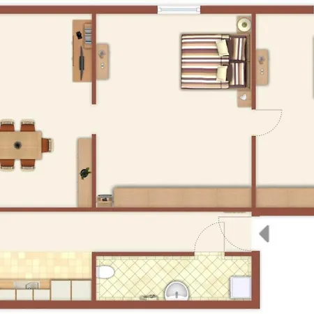 Strandkorb Apartamento Rostock