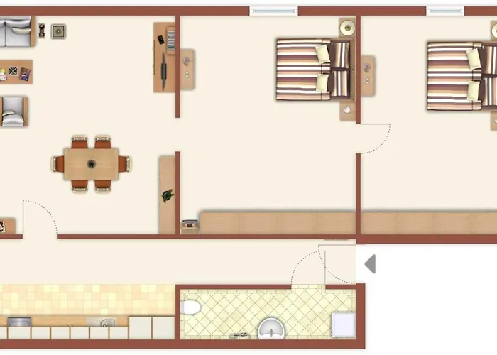 Strandkorb Apartmán Rostock